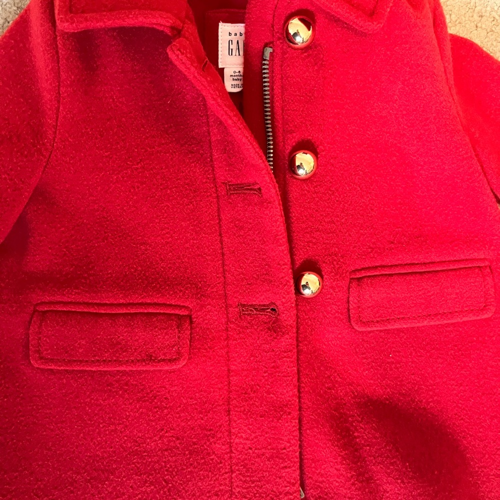 Baby Girl Peacoat - Picture 2 of 3